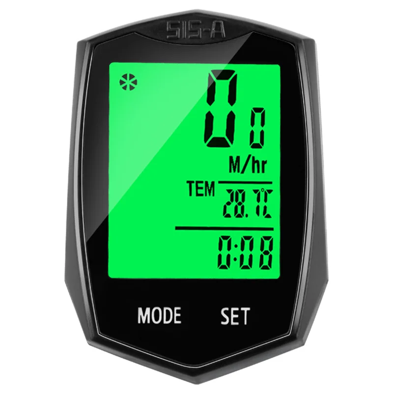 

Wireless Bike Computer Bicycle Speedometer Odometer Cadence Waterproof Multi-Function