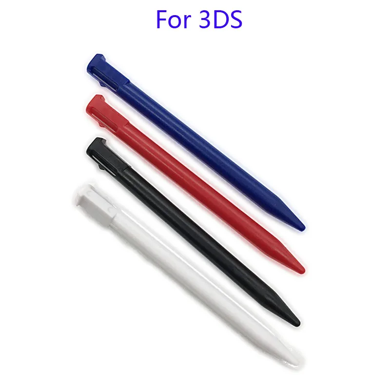 

10pcs Black Red Blue White Plastic Touch Screen Pen Stylus for Nintendo N3DS Touchpens