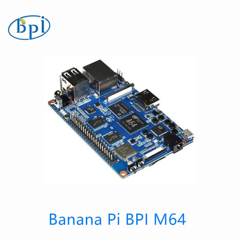 Quad-core Allwinner A64 Mini Placa Única Computador Bpi-m64 Banana pi Placa 64-bit Quadro demonstração - Imagem 5