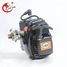 4-bolt 32cc Engine set with Walbro 668 carburetor and NGK spark plug for 1/5 hpi baja 5b parts rovan king motor