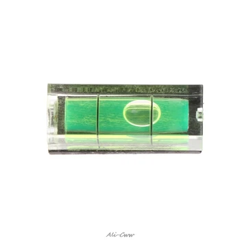 

Mini Spirit Bubble Level Picture Hanging Measuring Tools with Magnetic Stripe 29x11x10mm