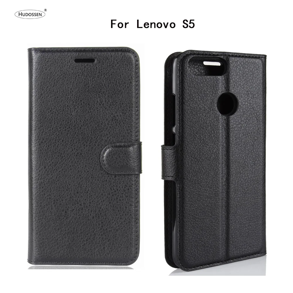 

HUDOSSEN For Lenovo S5 Case Luxury Flip Leather Back Cover Phone Accessories Bags Skin Coque Para For Lenovo S5 S 5 Case Fundas