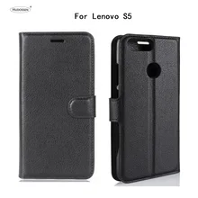 HUDOSSEN для lenovo S5 случае Роскошь кожи сальто задняя крышка телефон аксессуары сумки кожи Coque Para For lenovo S5 S 5 Чехол Fundas