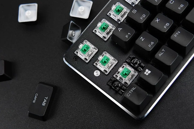 Эксклюзивная продажа Magigforce Smart 49 Key 40% Mini USB Проводная Механическая клавиатура с