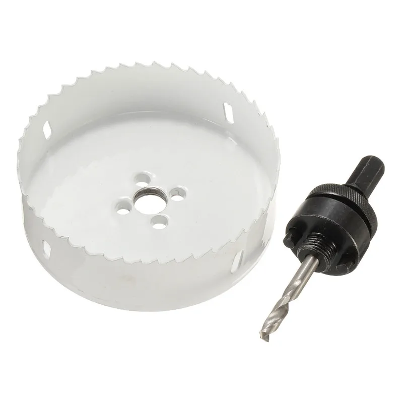 

1PC 114mm Bi-Metal Hole Saw Cutter with Arbor Core Drill Bit