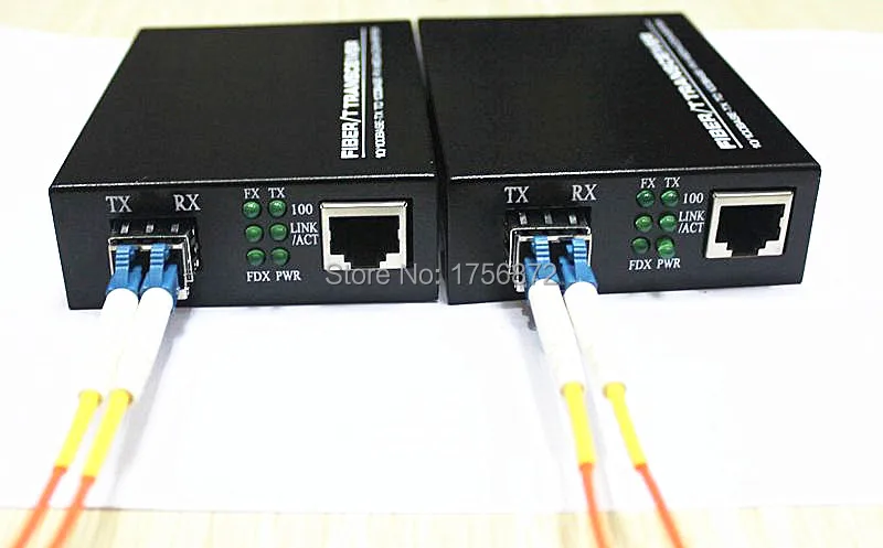 Net-Link LC Media Converter 10/100/1000Base-T SFP
