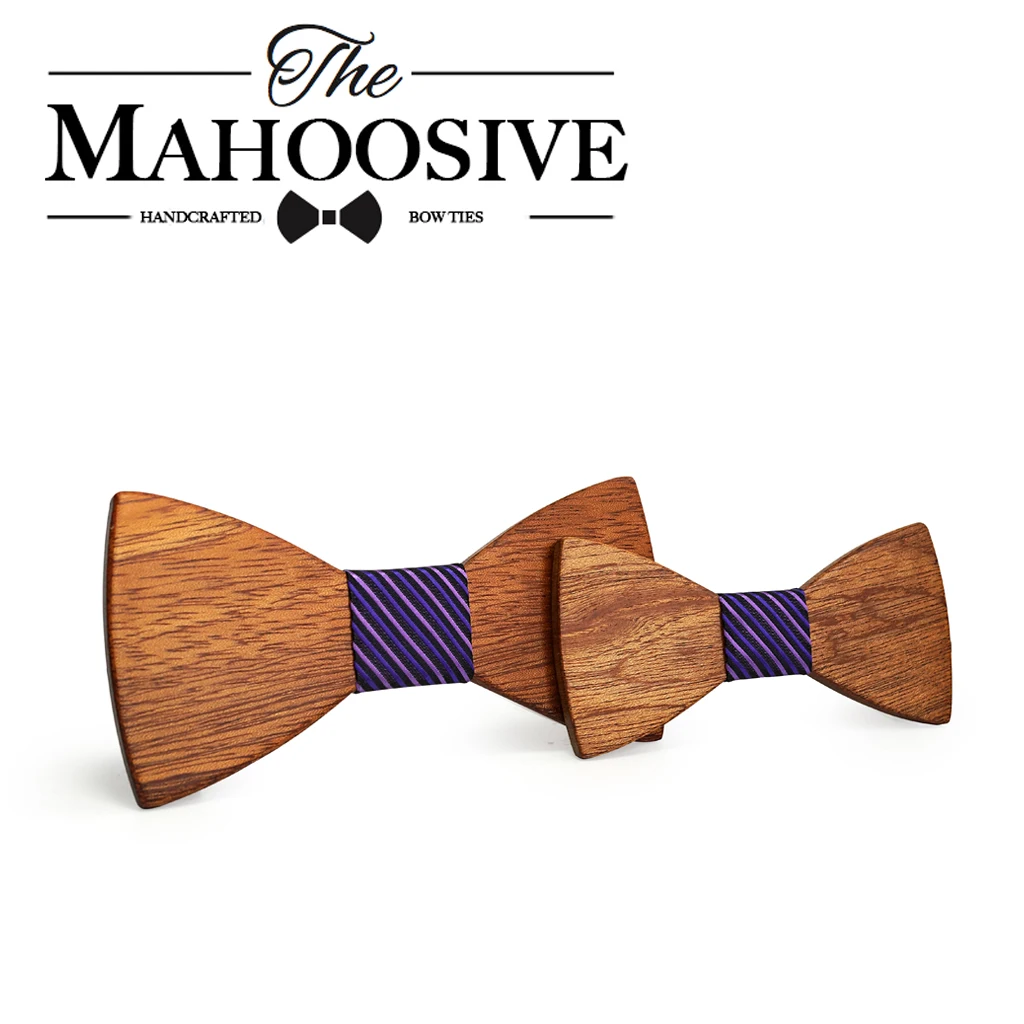 Mahoosive деревянный галстук бабочка corbata boda corbatas Галстуки для мужчин Дети Галстук-бабочка casamento