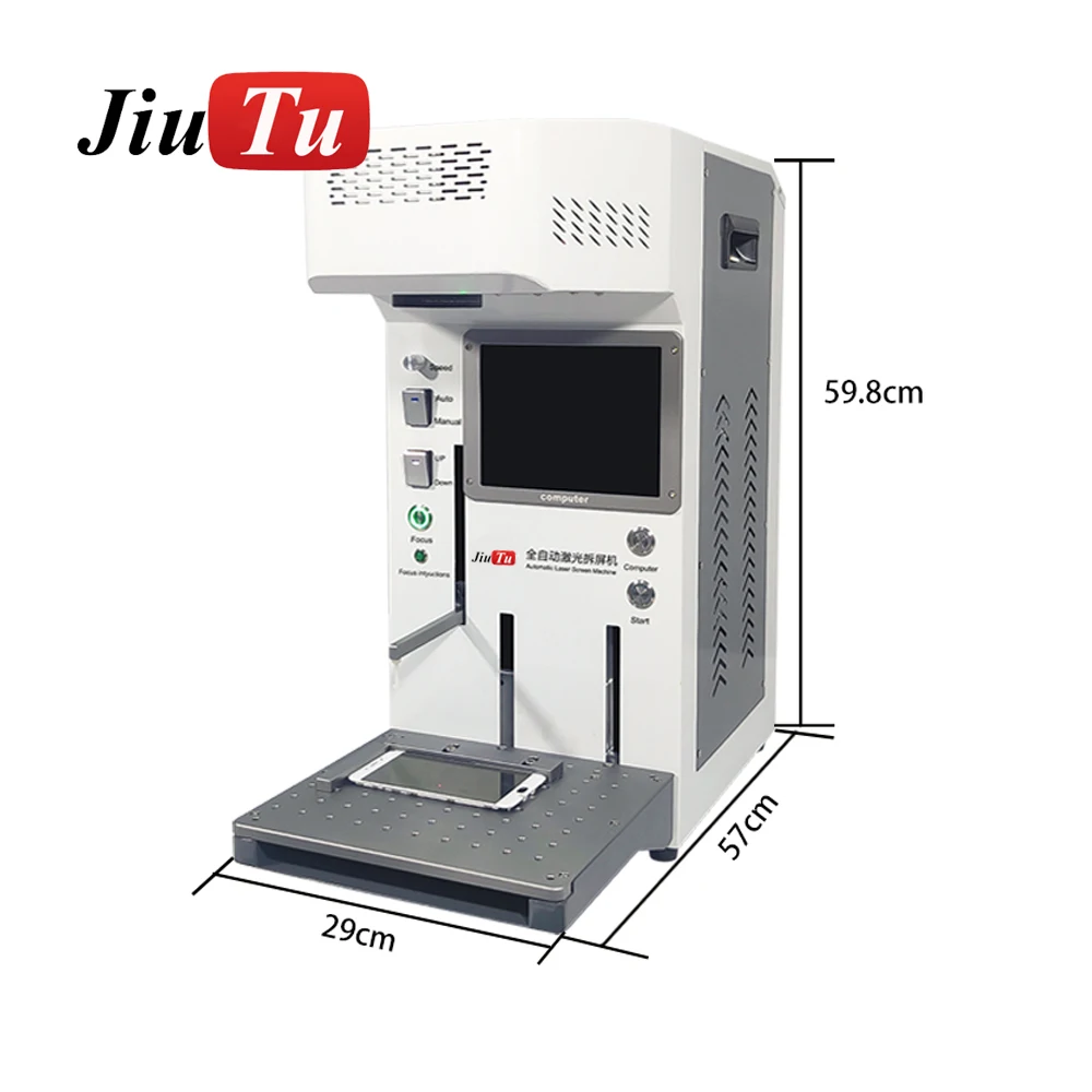 Автоматическое лазерное заднее устройство для снятия стекла сепаратор машина для iPhone 11 11Pro Max гравировка маркировка вашего логотипа