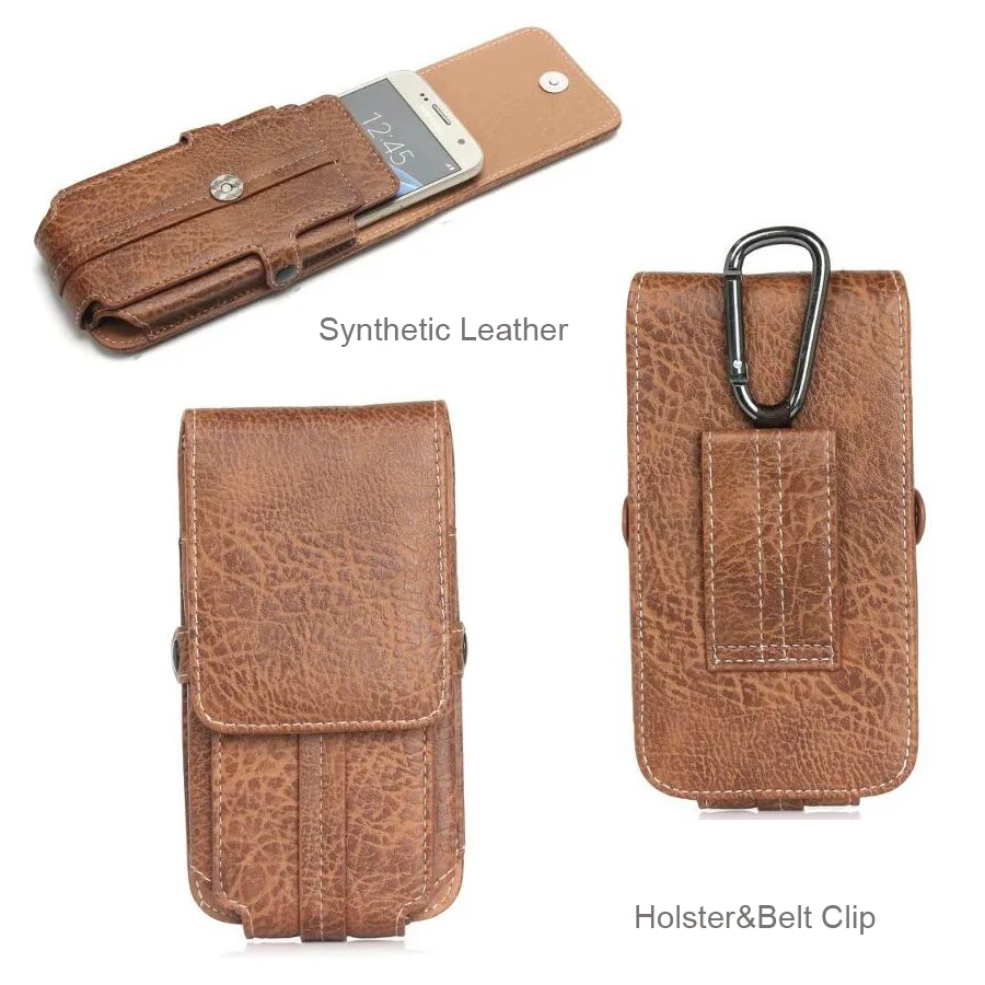 

PU Leather Waist Belt Clip Hook Loop Phone Case For Galaxy S10e S10 5G M10 M20 M30,For Xiaomi Mi 9 SE,For Moto G7 Power Plus