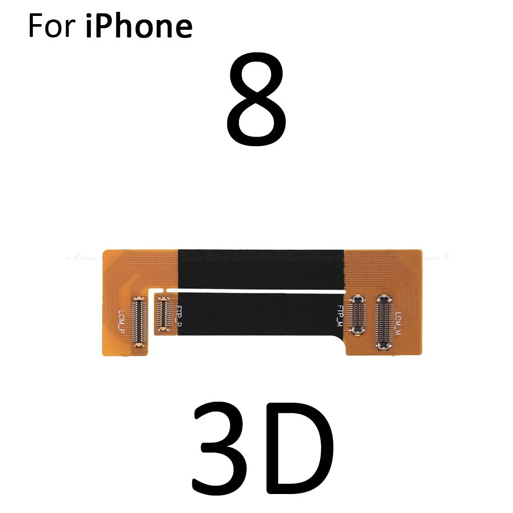 3D Сенсорная Функция тест er кабель для iPhone 4, 4S, 5, 5S, SE, 5C, 6, 6 S, 7, 8 Plus, ЖК-дисплей, дигитайзер, экран, удлинитель, тест, гибкий кабель - Цвет: 3D For iPhone 8