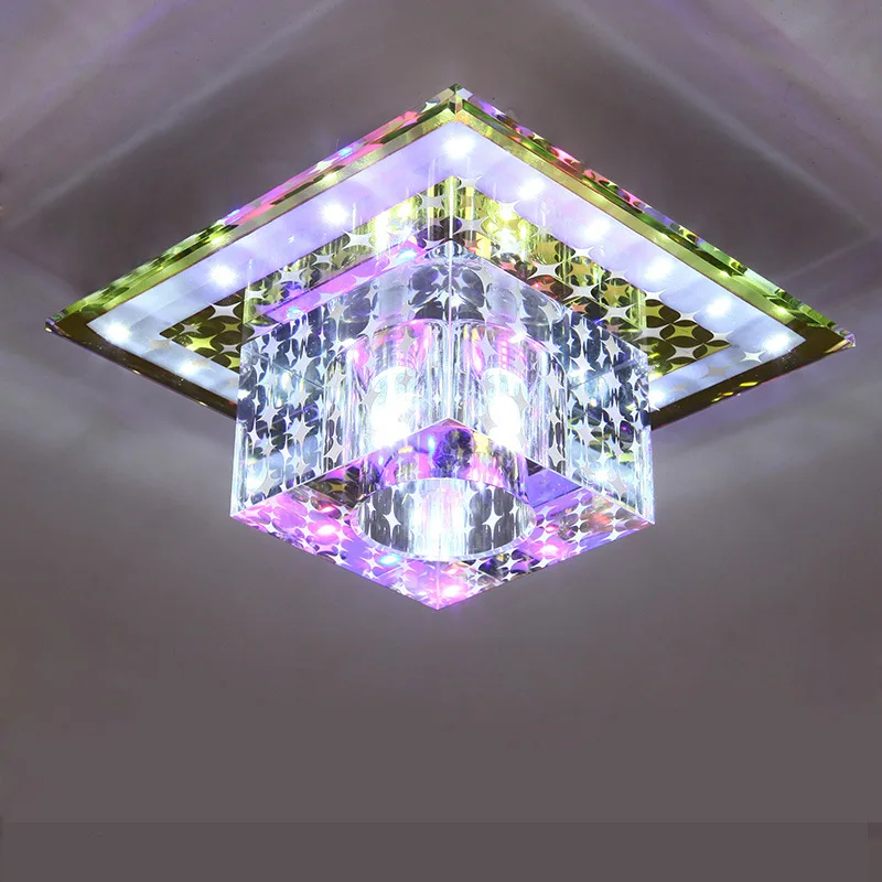 Cheapest Ceiling Fan Crystal Aisle Corridor Lights Crystal
