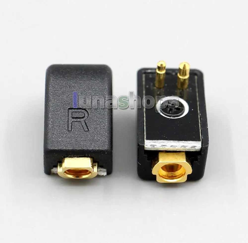 US $27.00 LN004692 1pair Best Version IEM Earphone Pins Converter Adapter For Etymotic ER4B ER4PT ER4S ER6I To Shure Mmcx Port