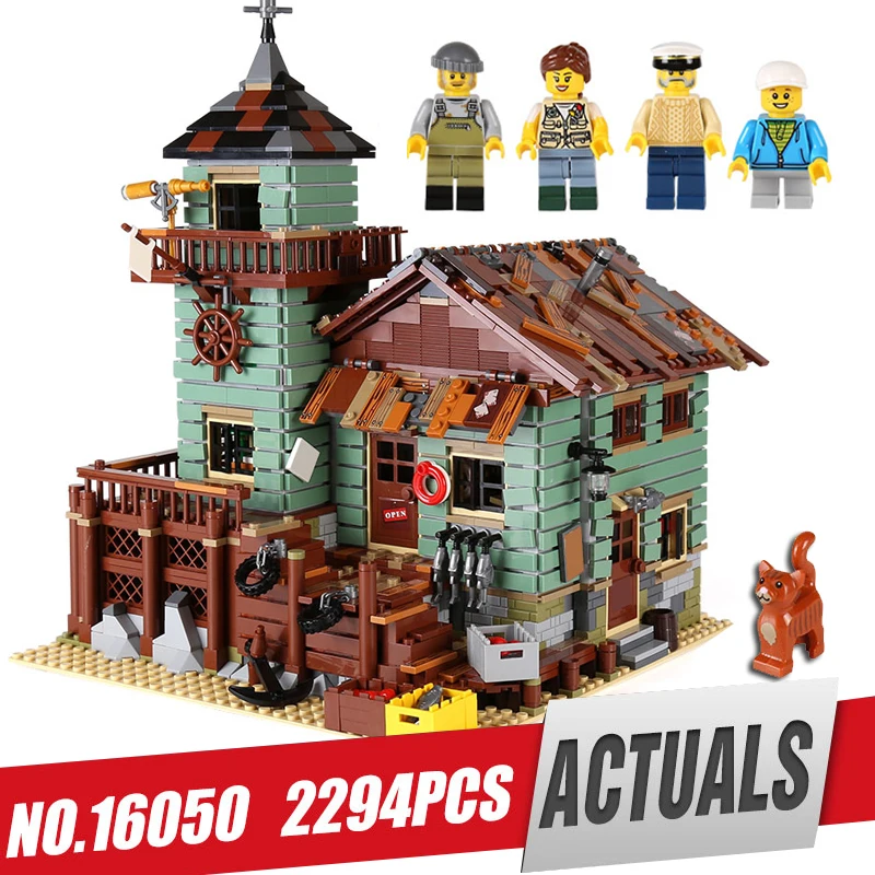 

Lepin 16050 Genuine 2109Pcs MOC Series The Old Finishing Store Set 21310 Building Blocks Bricks Educational legoing Toy As Gift