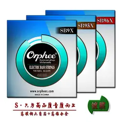 Orphee SB9X/95X4/5-Строка Электрический бас-гитары шесть угол Сталь Core Никель сплав раны