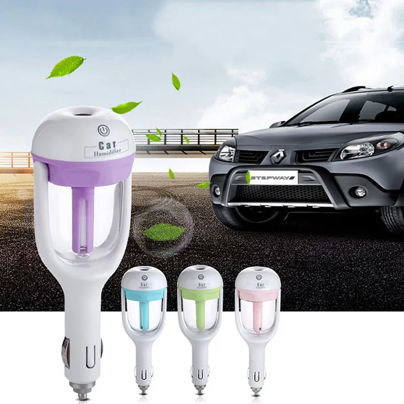 

Mini Car Aroma essential oil Diffuser Humidifier Aromatherapy Portable Car Air Humidifier cool mist Purifier in car