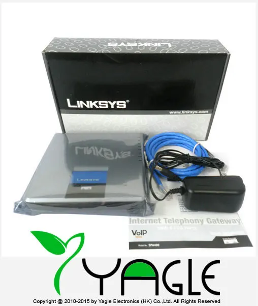 Welcome Unlocked LINKSYS SPA400 4 FXO Gateway Phone Adapter Internet Telephony-in VoIP Gateway