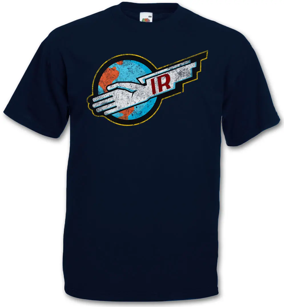 

THUNDERBIRDS IR LOGO T-SHIRT Gerry Anderson Sylvia Anderson International Rescue Cool Casual pride t shirt men Unisex New