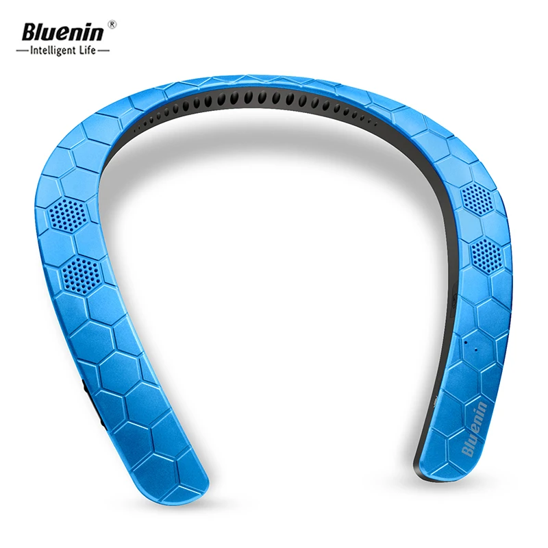Goedkoop Bluenin Outdoor Hoofdtelefoon Transpiratie Draadloze Draagbare Speaker Sport Bluetooth Oortelefoon 3D Surround Sound voor Telefoon Airpods