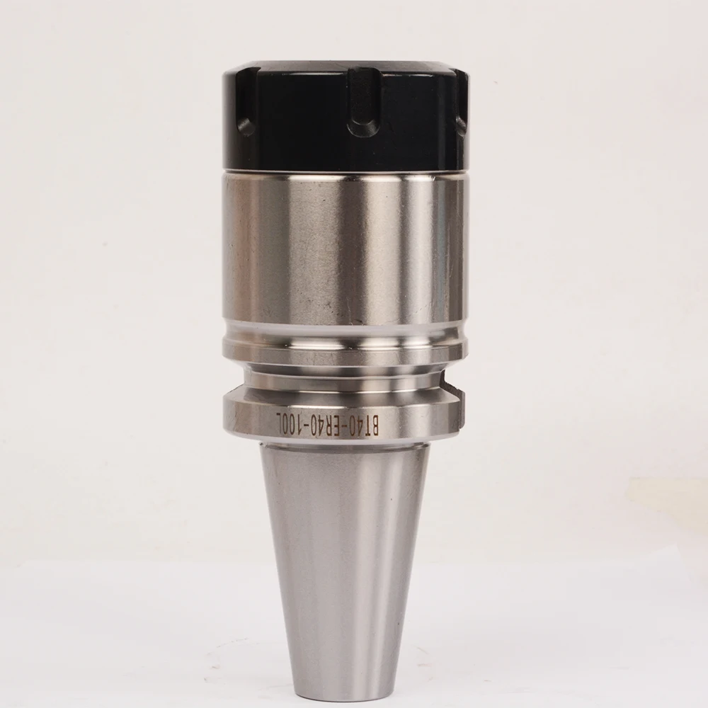 

BT40 ER40 collect holder 100 mm, hss Cutting tool holder for CNC center, bt40-er40-100L cartridge ER40