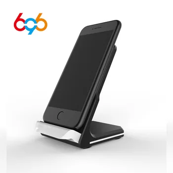 

696 Qi Standard LX350 Wireless Charger 10W QC3.0 Quick Charge Stand Dock Dual Coil Phone Charger for iPhone 8 for Samsung S9