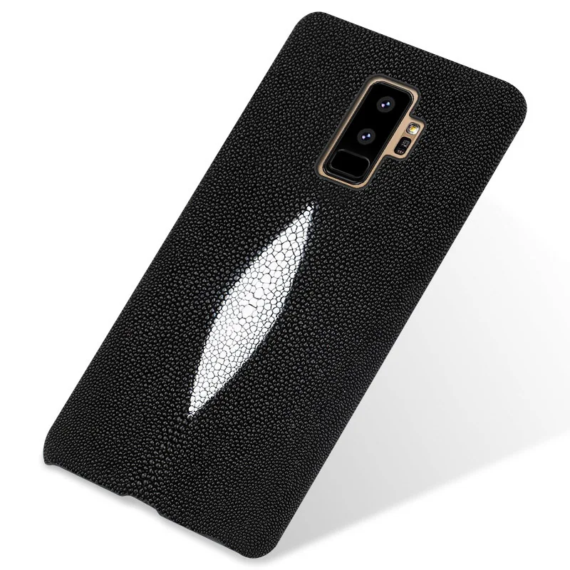 Натуральный скат чехол для телефона для samsung Galaxy S8 S9 Plus s10e чехол задняя крышка для S7 Edge a7 A50 A70 женский модный чехол s