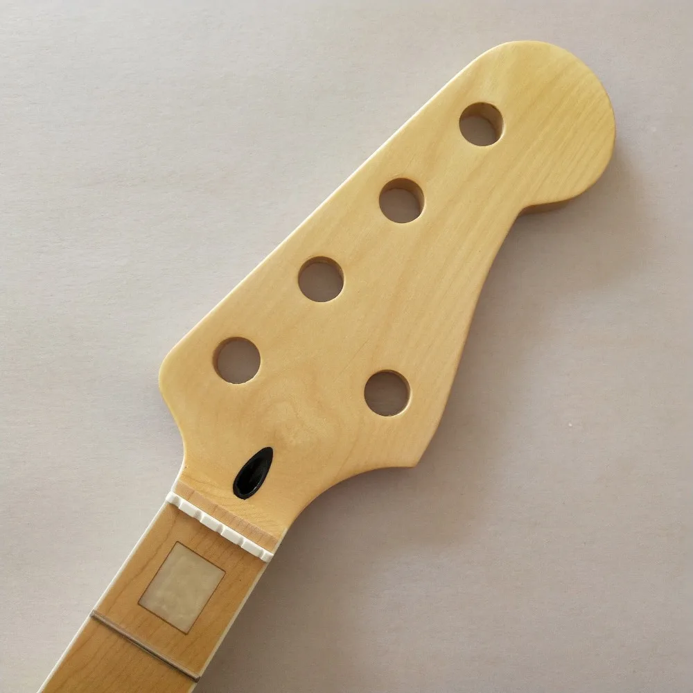Кленовая 5 струнная басовая гитара кленовый гриф Замена шеи
