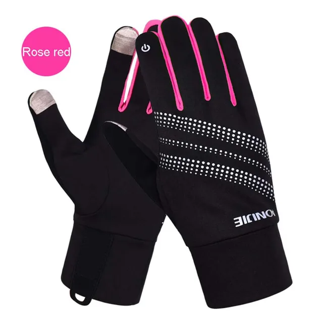 AONIJIE Men Women Outdoor Sports Gloves Warm Windproof Cycling Hiking Climbing Running Ski Full Finger Screen Gloves