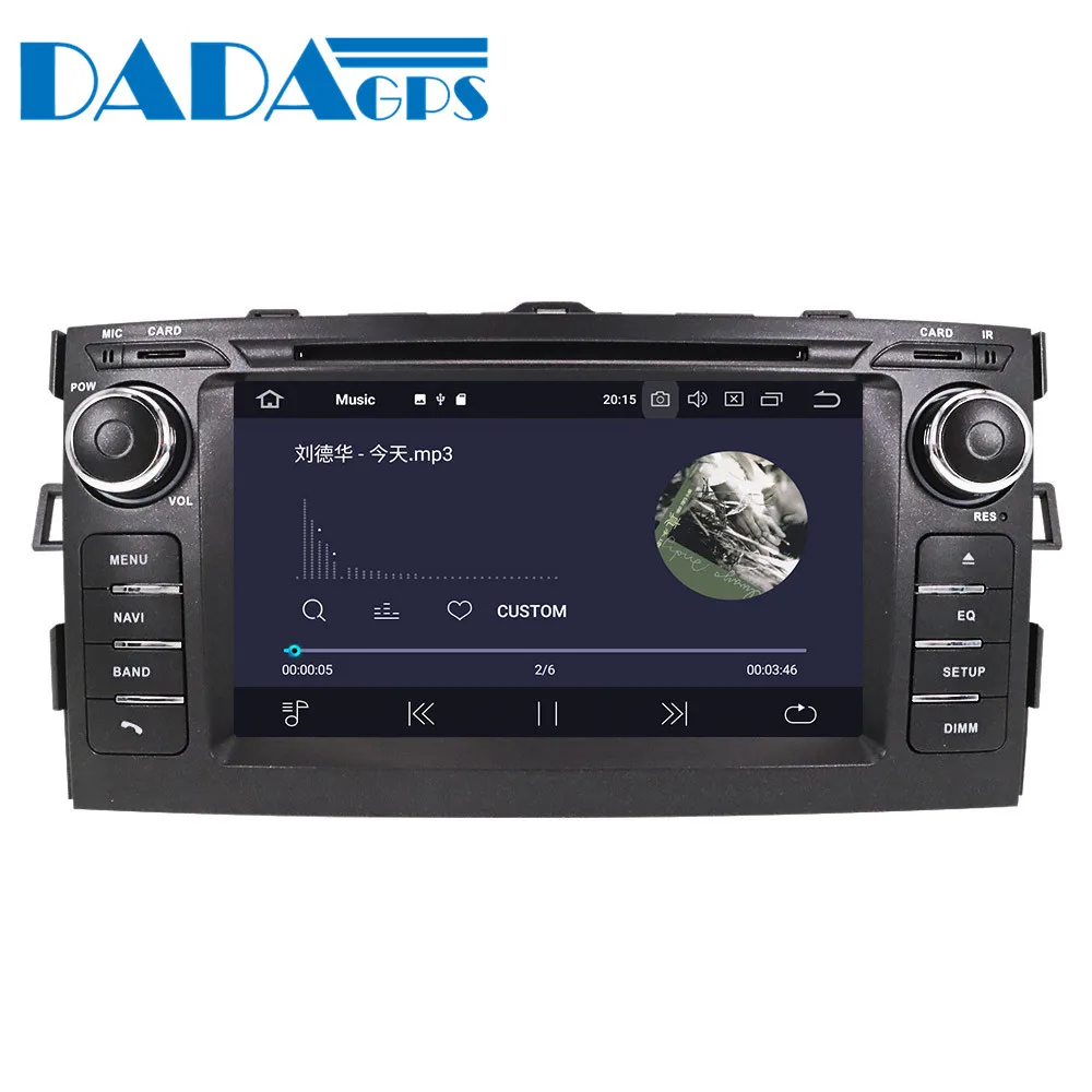 Мультимедийный DVD плеер для Toyota Auris 9 0 2006 Android 2012 4 + 32 ГБ|Мультимедиаплеер авто| |