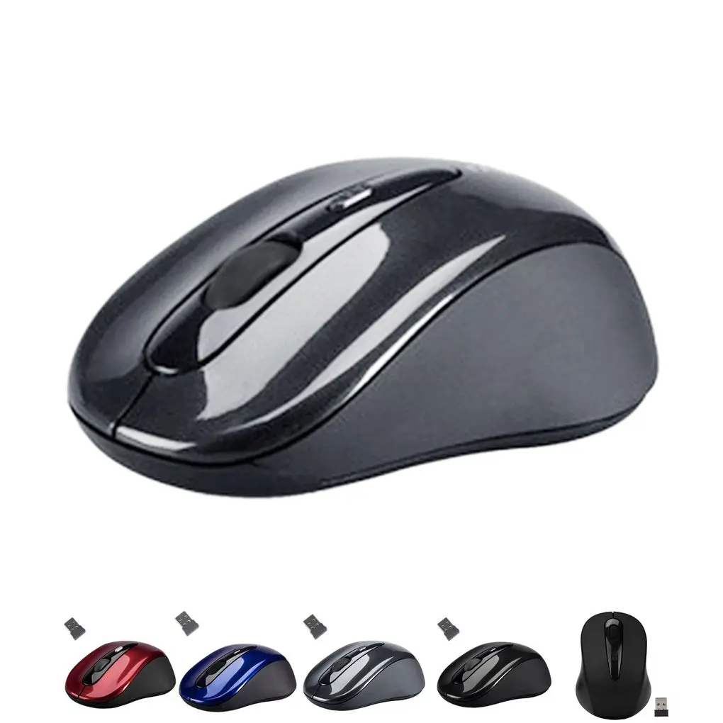 

2.4GHz Wireless Mouse USB Optical Scroll Cordless Mouse for Tablet Laptop Computer Finest
