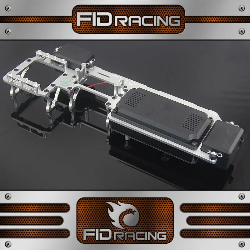 Fid 1/5 rc автомобиль газ CNC сплав двойной сервопривод Радио лоток рулевая Шестерня