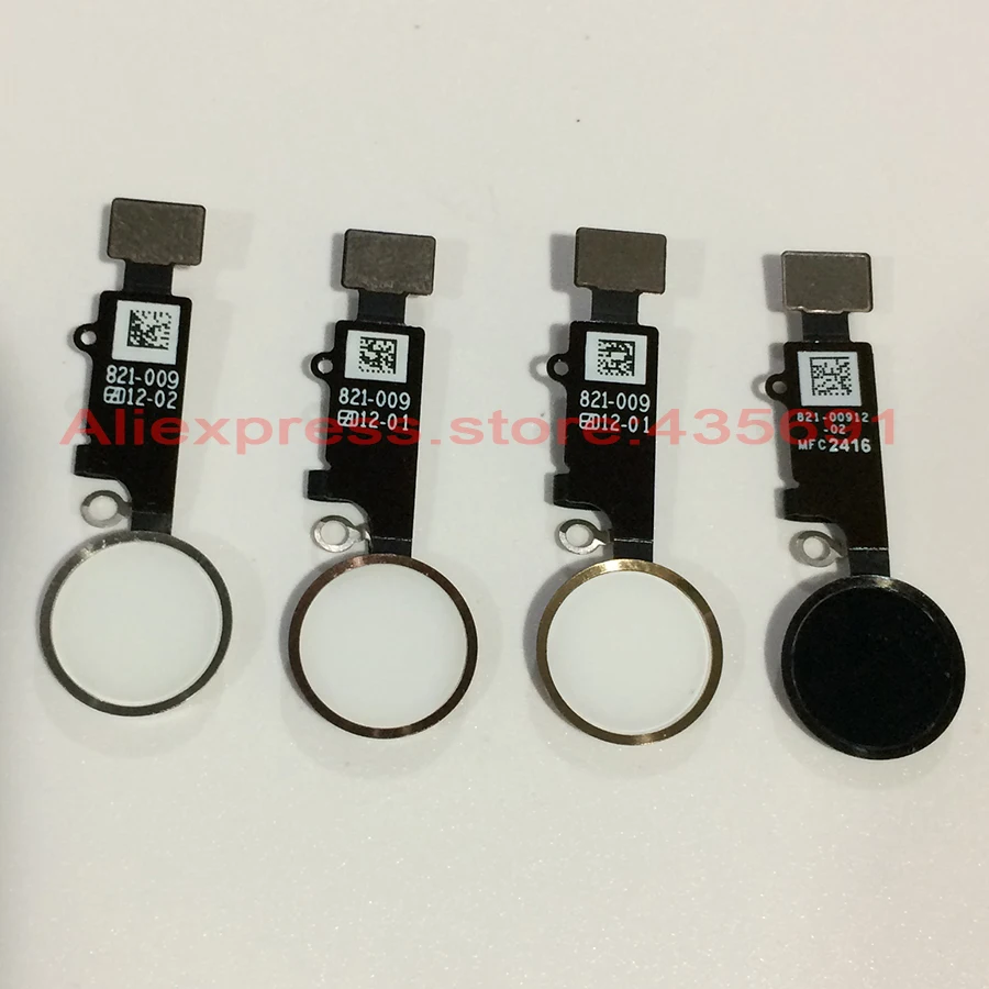 

Original New Home Menu Button Key with Flex Cable Assembly For iPhone 7G 7 Plus Black/Silver/Gold/Rose Gold Replacement Parts