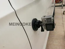 Rubber Coated Gopro Magnet Magnetic Car Suction Cup Mount w/ Tripod Mount for Gopro Hero / SJCAM / XIAOMIYI Action Cameras