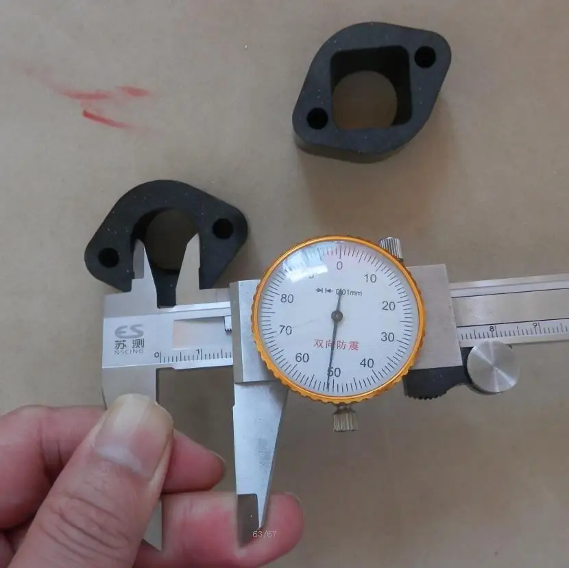 GX100 CARB INSULATOR 2PCS HONDA RAMMER 4