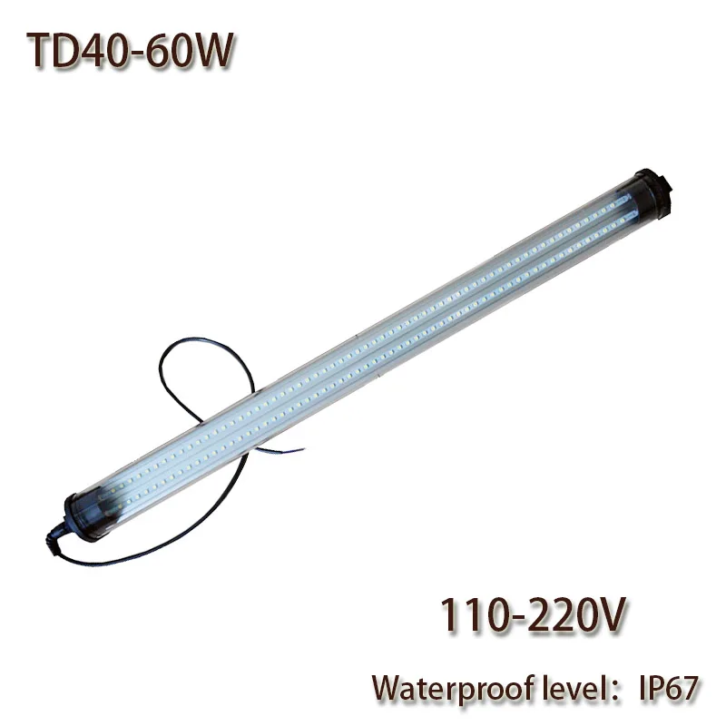 

HNTD 60W Led Work Light 220V AC TD40 High brightness lighting Waterproof IP67 Explosion-proof 1480mm Long Hot sale