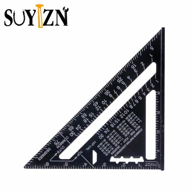 triangle ruler measuring tool