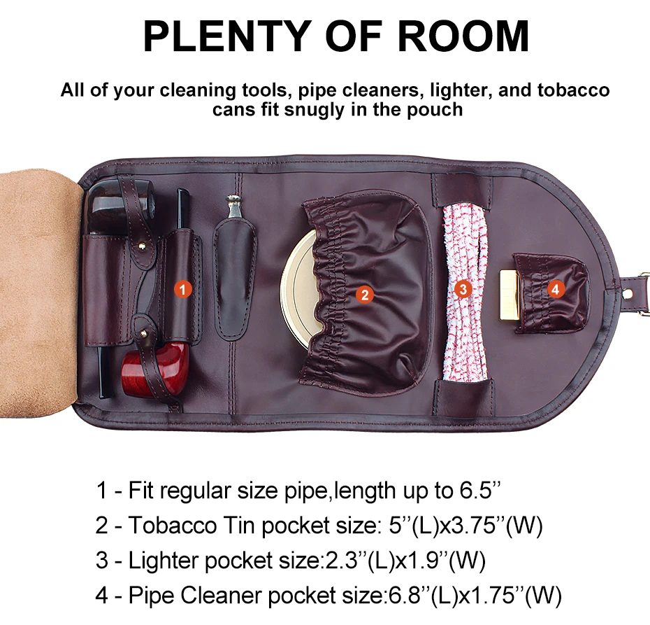 Smoking Pipe Pouch