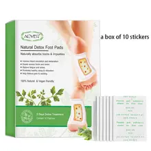 10 шт. традиционная детоксикация удаляет влагу бамбуковое имбирное лекарство бамбуковая уксусная Tsao патчи для здоровья