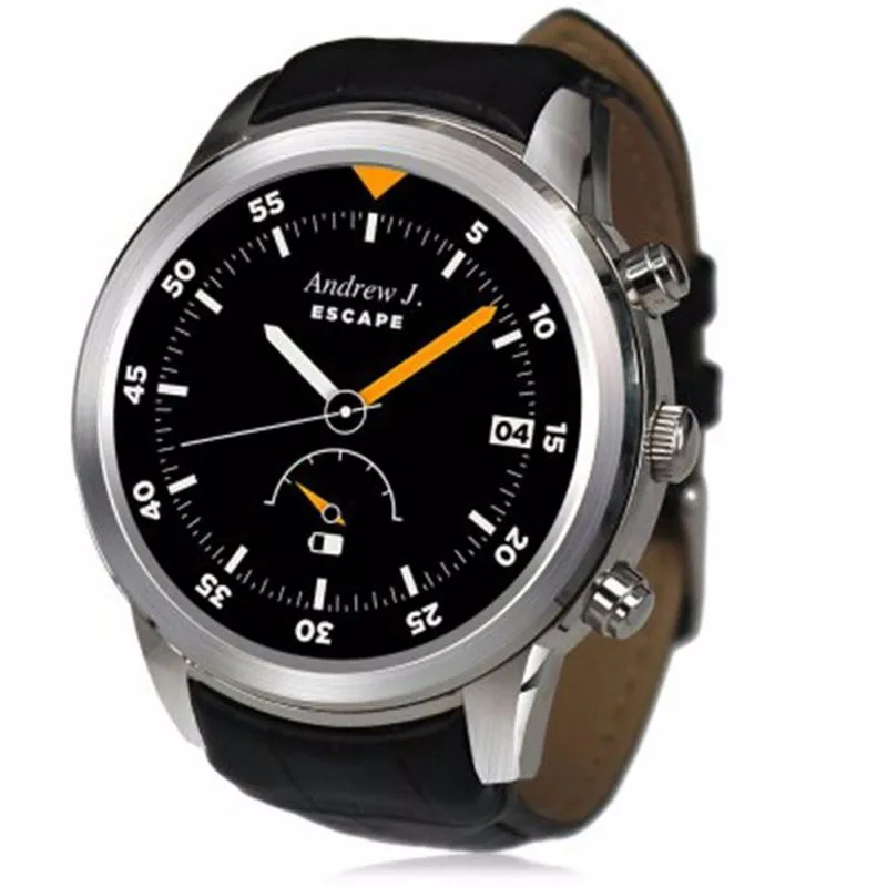 X5 Smart Watch Phone Android 4.4 NANO SIM MTK6572 Dual Core 1.4AMOLED 512MB+4GB Dual Bluetooth Heart Rate Monitor Pedometer GPS 3G WiFi Smartwatch for IOS,Android Phone (20)