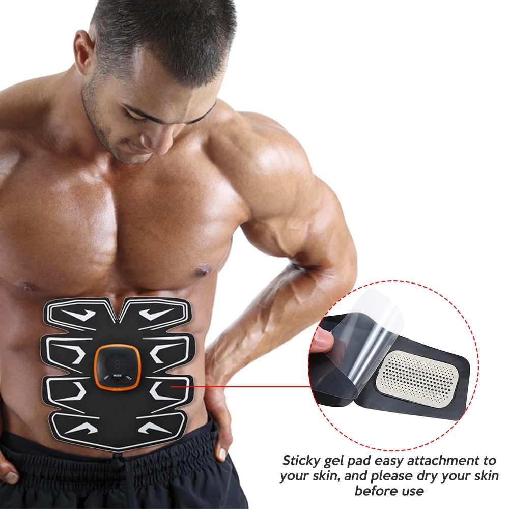  Muscle Stimulator Body Slimming Shaper Machine Vibration Abdominal Muscle Trainer Waist Belly Leg A