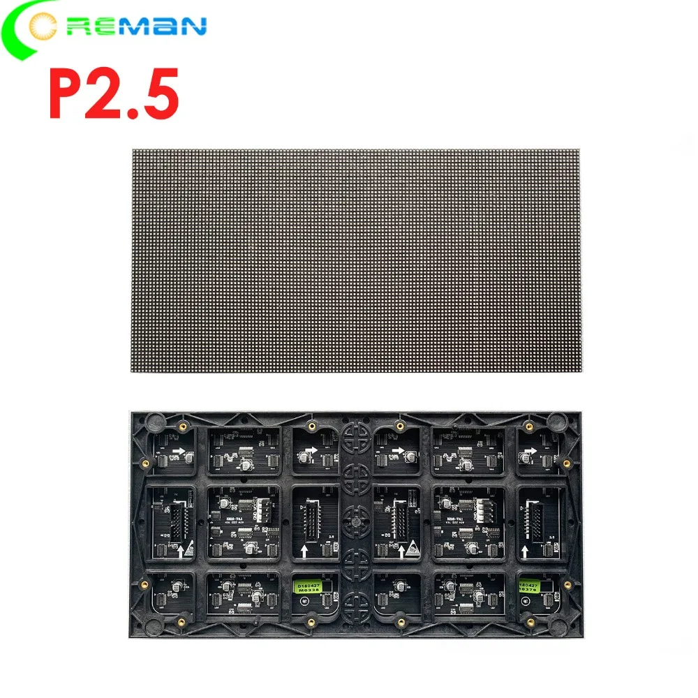 

Good price p2.5 indoor led module 320mm x 160mm 128x64 pixel , HD led screen module p2.5 160x320mm hub75 rgb led matrix