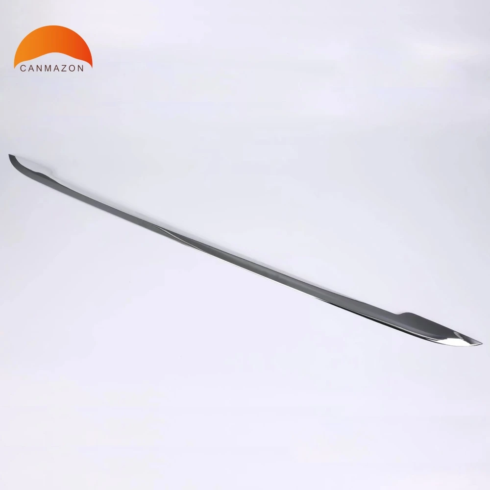 

For Hyundai Verna Solaris Accent 2017 2018 2019Chrome Rear Trunk Lid Cover Trim Tailgate Door Garnish Molding Strip Styling