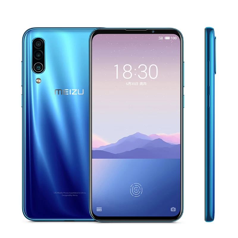 Meizu 16Xs, мобильный телефон, 6,2 дюймов, 6 ГБ ОЗУ, 64 Гб ПЗУ, Восьмиядерный процессор Snapdragon 675, камера заднего вида с тройным объективом 48 МП, 4000 мАч, смартфон