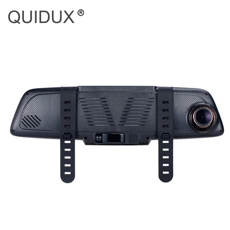 QUIDUX X7 6 86 &quotАвтомобильное Зеркало DVR 1080P WiFi Dashcam двойной объектив Android зеркало