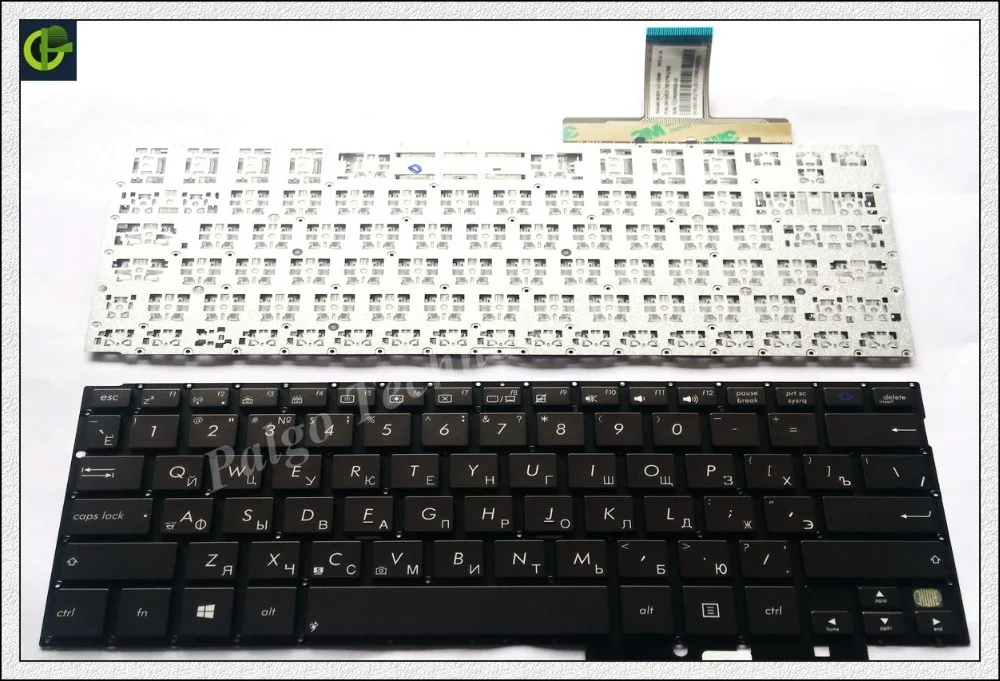 Русская клавиатура для ASUS Transformer TX300 TX300CA TX300CA-C4013H TX300CA-C4025P TX300CA-C4006H TX300-C4024H ру черный