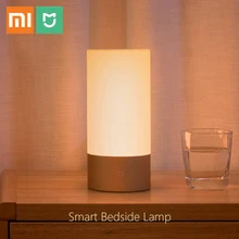 Оригинальная прикроватная лампа Xiaomi Mijia, умный ночной Светильник OSRAM, светодиодный, RGBW, сенсорный, Bluetooth, приложение, управление, Wi-Fi подключение для умного дома