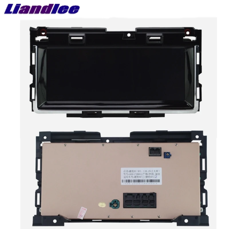 For Juguar XF XFL X260 2015-2018 Liandlee Car Multimedia NAVI 10.25' Screen GPS WIFI Audio CarPlay Adapter Radio Navigation 3