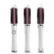 Беспроводной выпрямитель для волос кисть мини Портативный электрическая щетка для волос выпрямления Батарея щетка для волос для путешествий