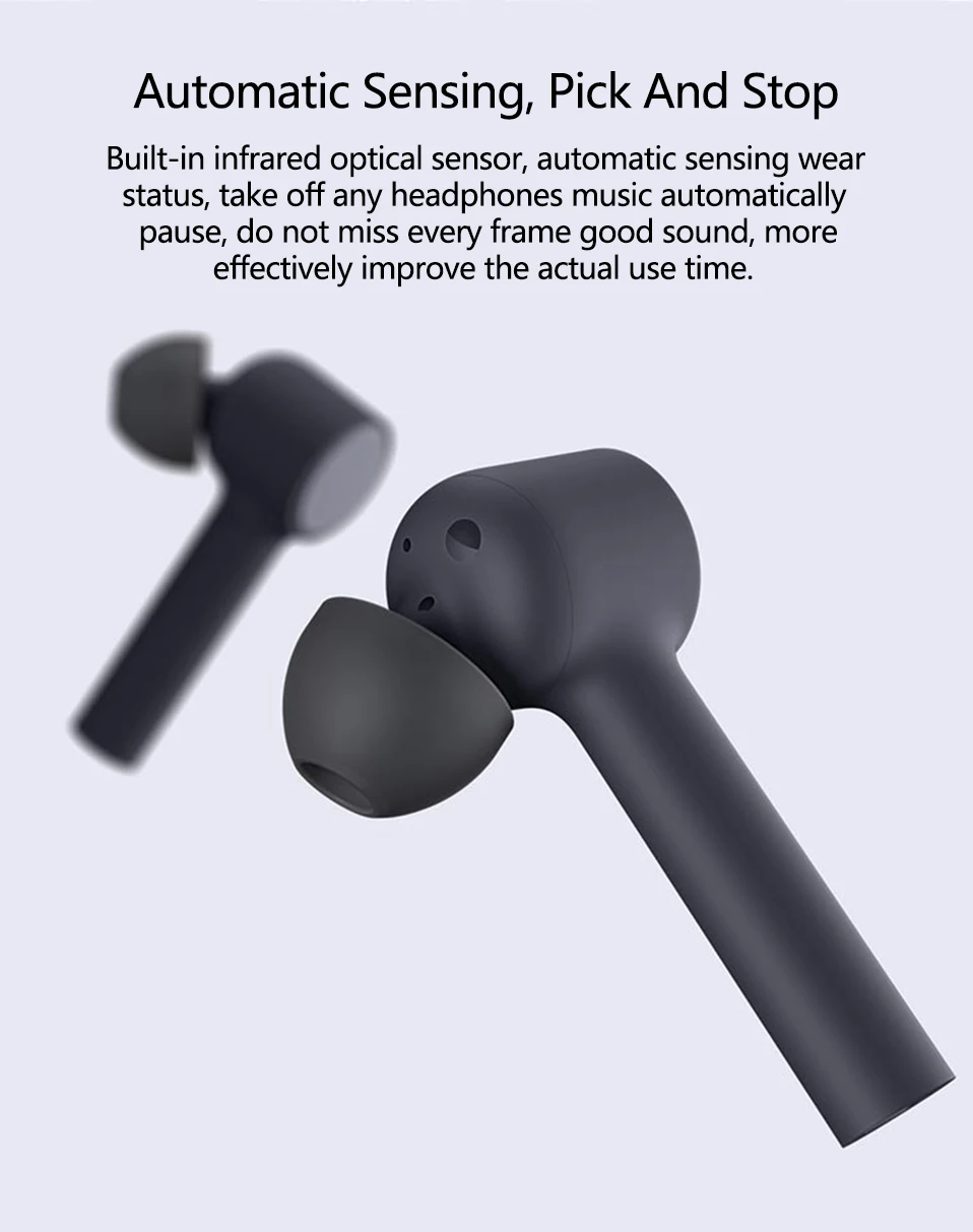 Оригинальные Xiaomi Airdots Air TWS Bluetooth наушники стерео ANC переключатель ENC автоматическая пауза кран управление беспроводные наушники