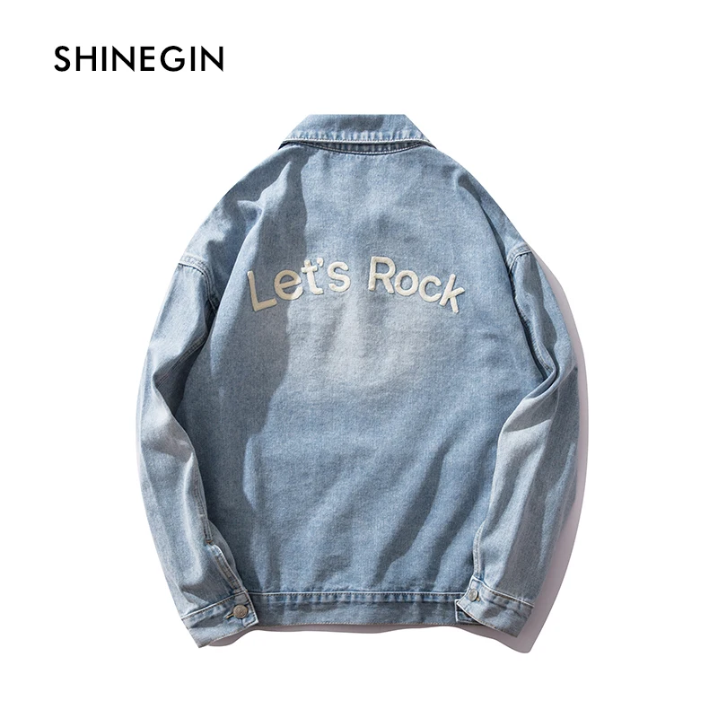 UNCLEDONJM Let's rock mens denim jacket jeans jacket men streetwear outerwear coat hip hop mens clothing tactical jacket 242W UNCLEDONJM Let's rock mens denim jacket jeans jacket men streetwear outerwear coat hip hop mens clothing tactical jacket 242W