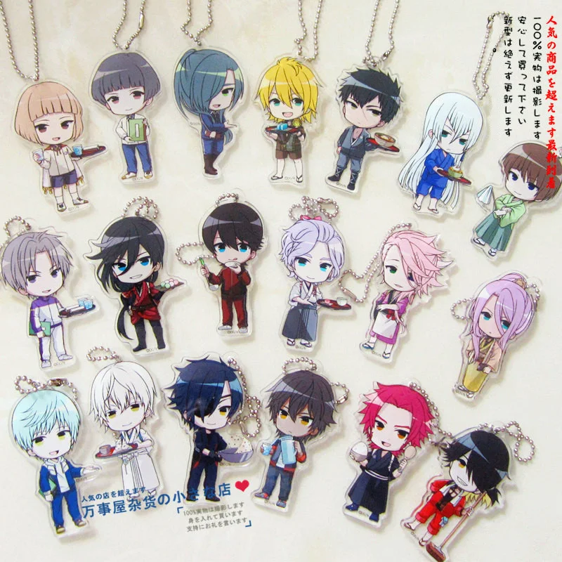 Touken Ranbu онлайн игра Tsurumaru Souzasamonji Kousetsusamonji Ichigo Hitofuri Cafe Ver акриловая подвеска